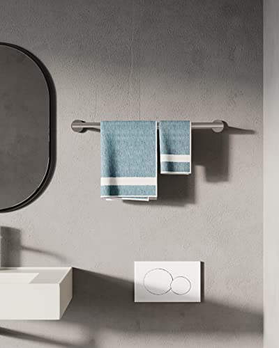 24 Inch Brushed Towel Bar Towel Rack for Bathroom Kitchen Hand Towel Holder Dish Cloths Hanger SUS304 Stainless Steel RUSTPROOF Wall Mount