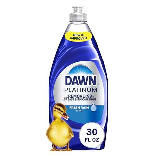 Platinum Dish Soap Fresh Rain Scent Liquid Dishwashing Detergent (30 Fl Oz)