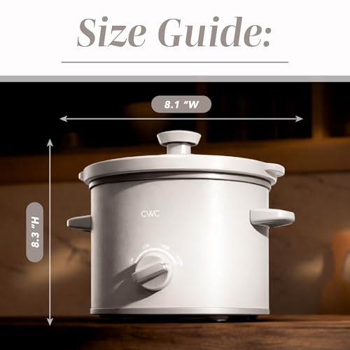2QT Mini Electric Round Slow Cooker