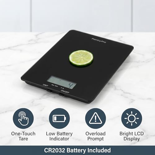 Glass Platform Digital Kitchen Scale