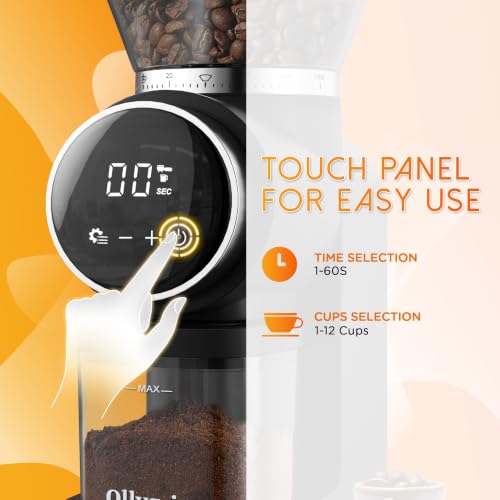 Conical Burr Coffee Grinder Electric