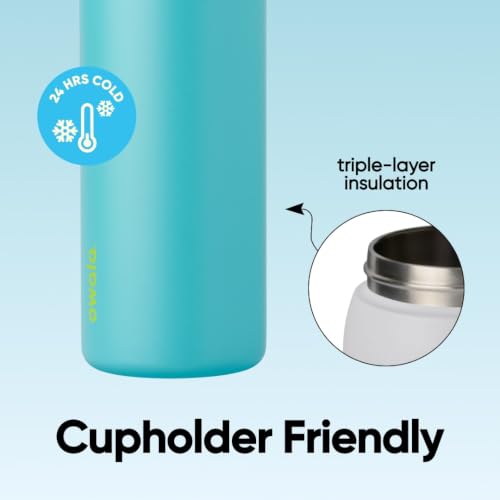 FreeSip Stainless Steel Water Bottle 32 oz Summer Sweetness