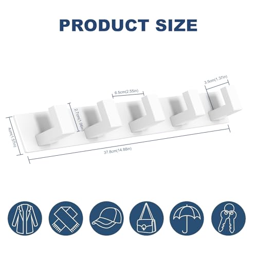 Stainless Steel Wall Coat Rack
