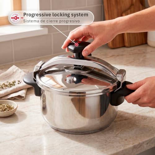 Star 12.7 Quart Stainless Steel Pressure Cooker