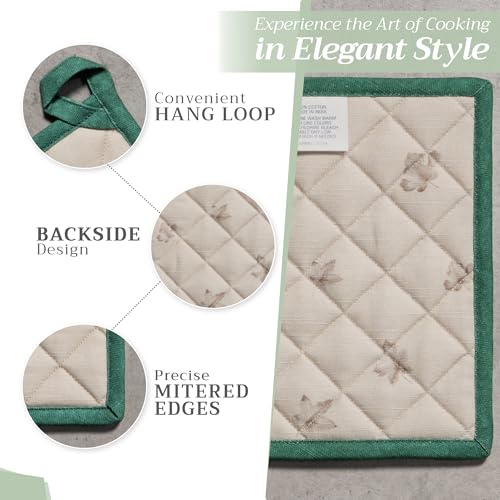 Pot Holders 100% Cotton Potholders (2 Count)