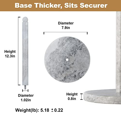 African Natural Marble Paper Towel Holder Countertop