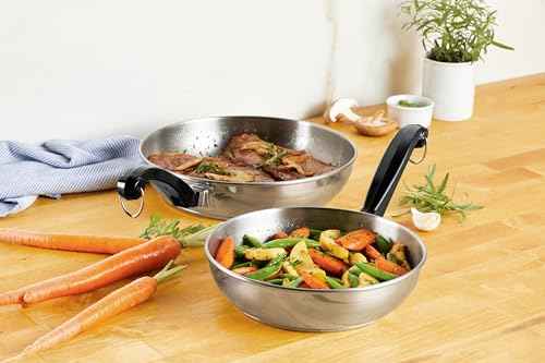 Classic Series Stainless Steel Frying Pan Set