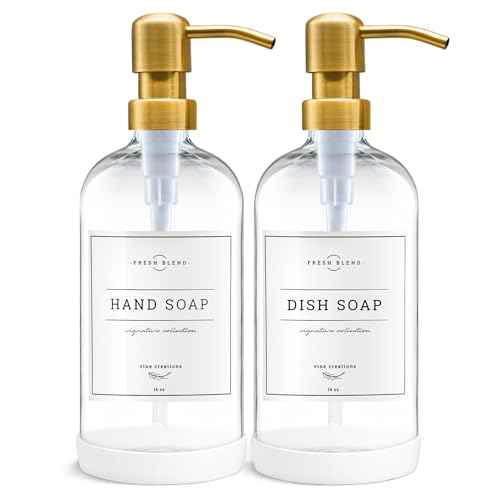 Glass Soap Dispenser (16 Ounce)