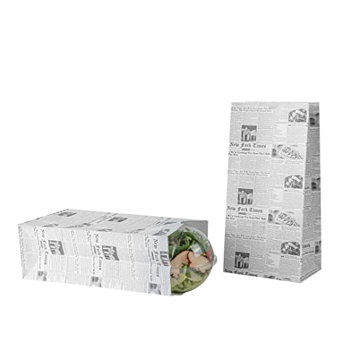 Bag Tek 8 Lb Disposable Lunch Bags (100 Count)