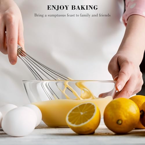3 Pack Stainless Steel Whisk Set (3 Count)