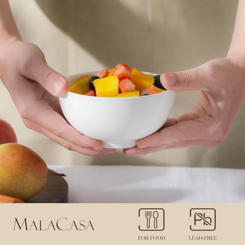 14 Oz Small Ceramic Bowls Set of 8 (8 Count)