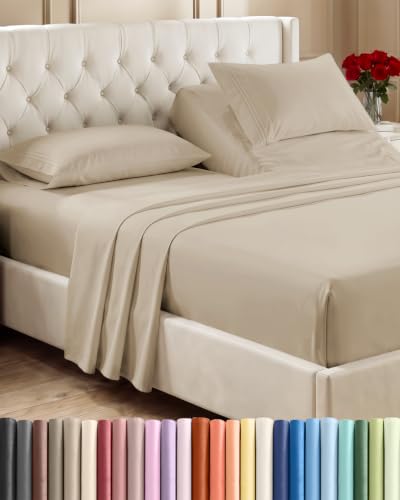 Flex Top Split Head King 4 Piece Sheet Set