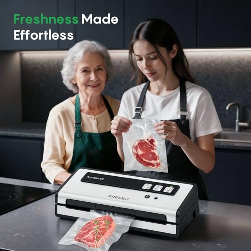 Vacuum Sealer Machine with Automatic Bag Detection