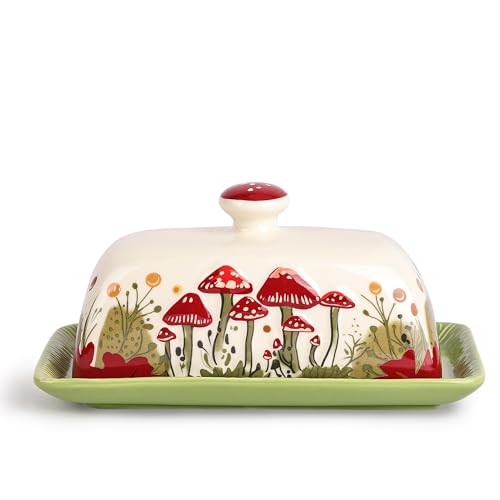 Ceramic Butter Dish with Lids