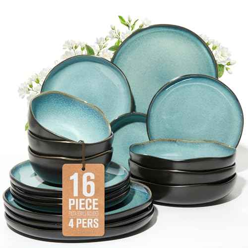Stoneware Dinnerware Sets for 4