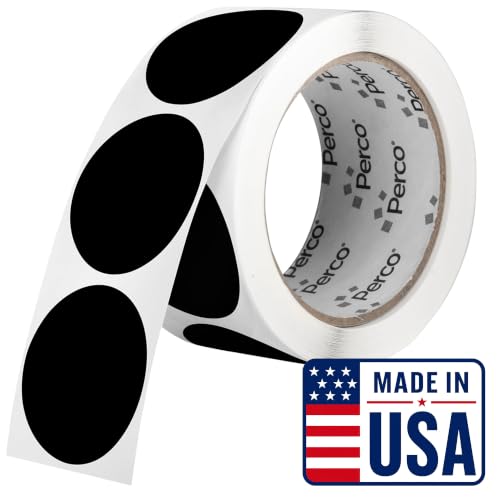 Black Round Circle Dot Sticker 2