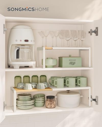 Spice Rack Expandable Cupboard Shelf Orgnizer