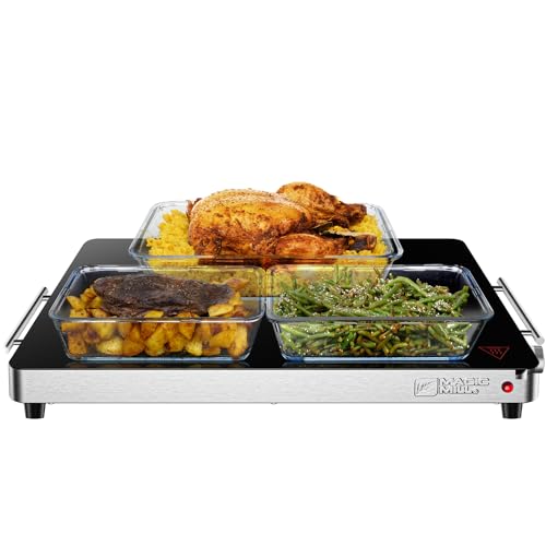 Premium Grade Glass Food Warmer for Parties Buffet