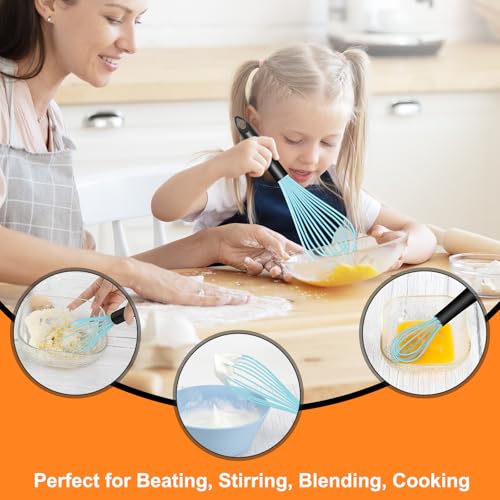 4 Pieces Silicone Whisks Set