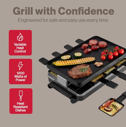 Classic Indoor Electric Raclette Grill