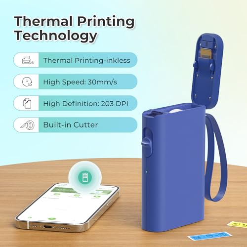 P21 Label Maker Machine with Tape