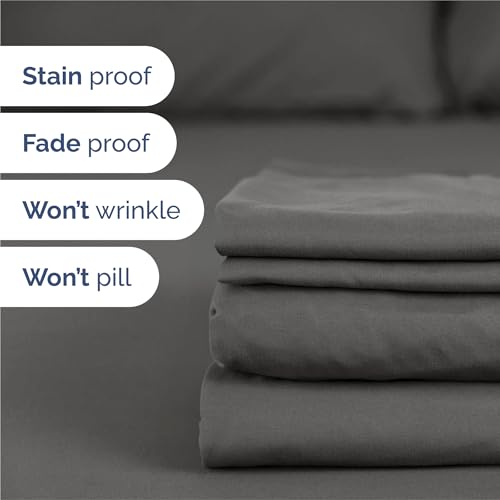 Split King Size 5 Piece Sheet Set