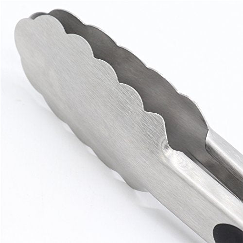 304 Stainless Steel Kitchen Cooking Tongs