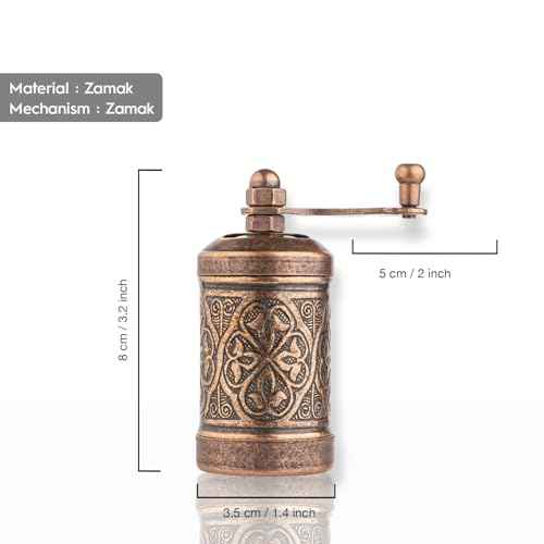 Decorative Handmade Black Pepper Grinder
