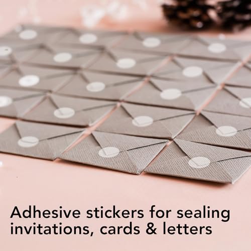 Clear Perforated Round Circle Dot Sticker 1 (3 Count)