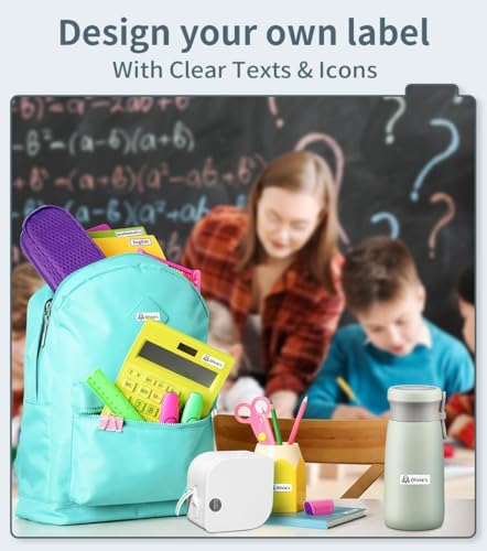 Label Maker Machine with Tape