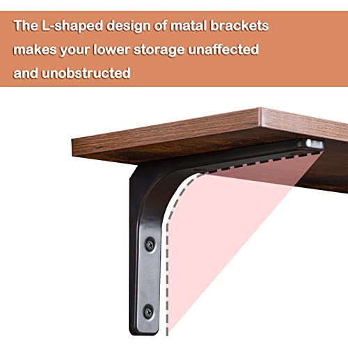 Long Wall Shelves (2 Count)