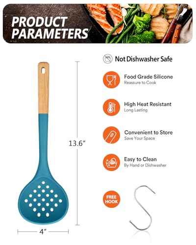 Silicone Kitchen Ladle Strainer