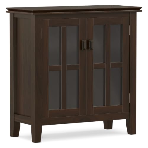 Artisan 38" Wide Solid Wood Cabinet in Brunette Brown