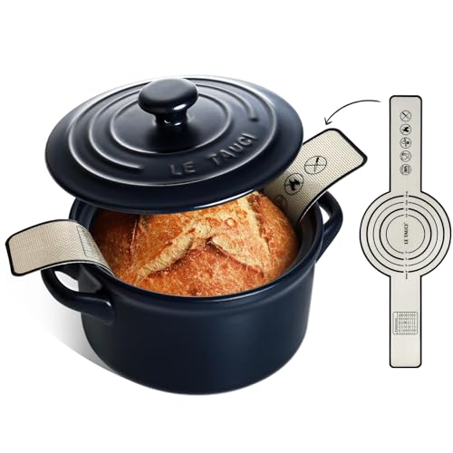3 QT Ceramic Bread Baker with Lid for Sourdough