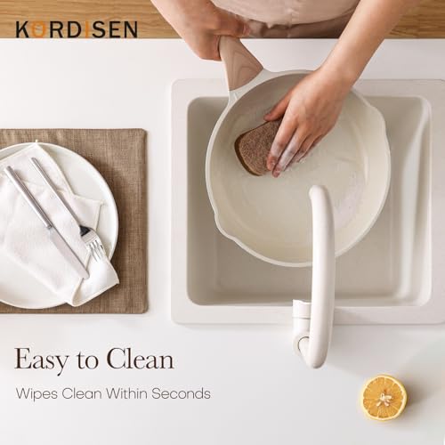 Ceramic Nonstick Frying Pan Skillet Set (3 Count)