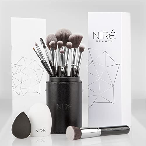 Beauty Foundation & Concealer Makeup Brush Set