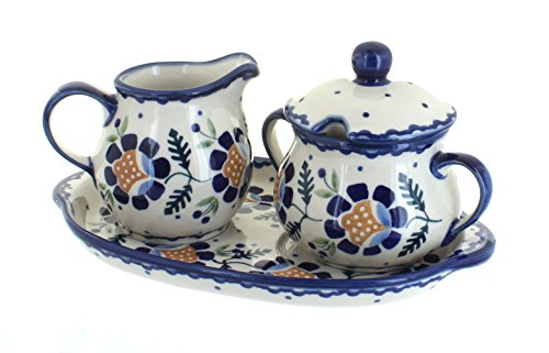 Blue Rose Polish Pottery