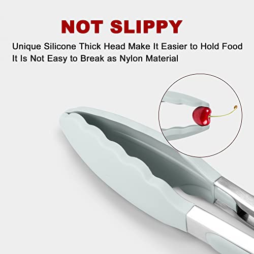 2 Pack Silicone Kitchen Tongs