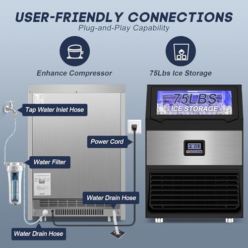 Commercial Ice Maker Machine 300LBS