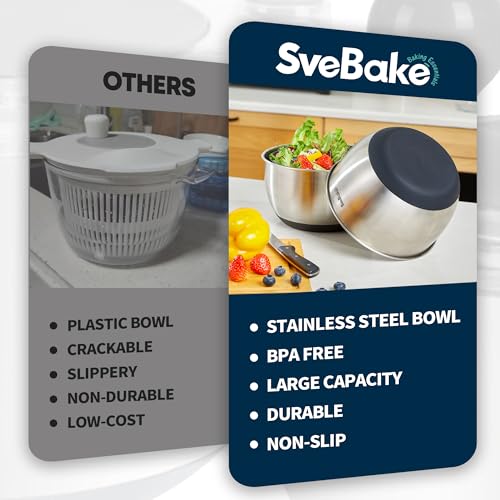 Stainless Steel Salad Spinner