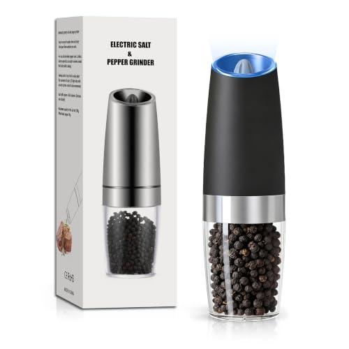 Battery Operated Salt And Pepper Grinder Set