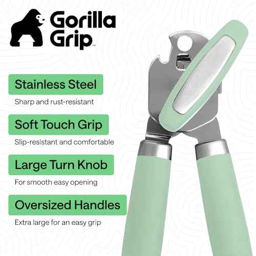 Upgraded Model Stainless Steel Manual Can Opener