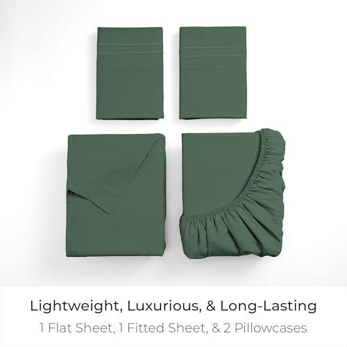 Iconic 4 Piece Microfiber Sheet Set