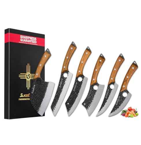 Hand Forged Professional Butcher Knife (6 Count)