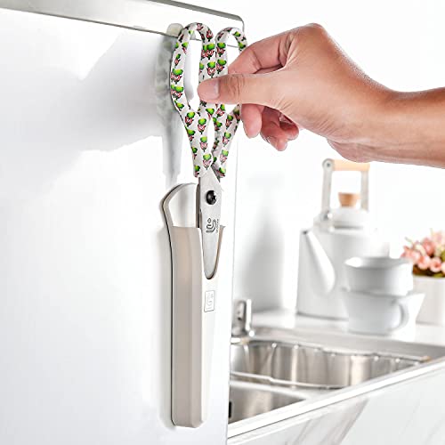 Kitchen Scissors Heavy Duty Kitchen Shears with Magnetic Holder Made with Japanese Steel 4034