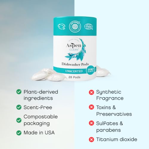 Dishwasher Detergent Pods (28 Count)