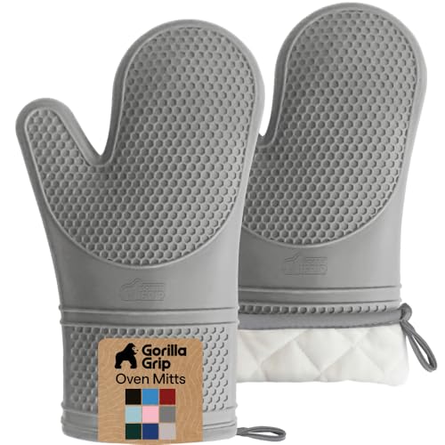 Silicone Oven Mitts (2 Count)