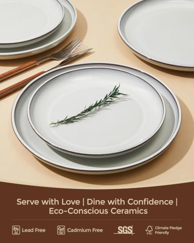Stoneware Dinnerware Sets for 4