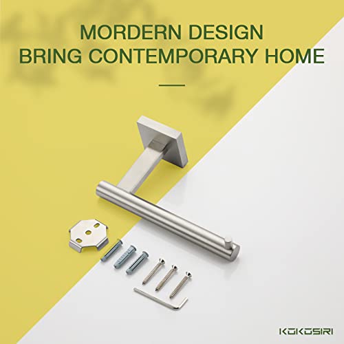 Toilet Paper Holder Tissue Paper Dispenser for Bathroom Toilet Roll Holder Brushed Nickel Stainless Steel B2005BR