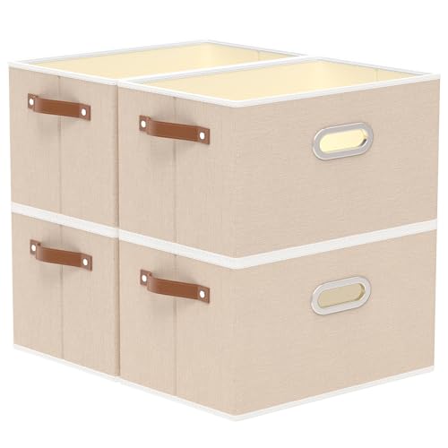 Foldable Storage Baskets for Shelves